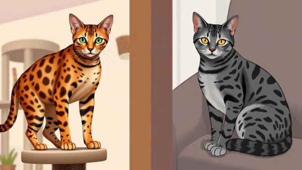 Difference between Bengal and Tabby Cat