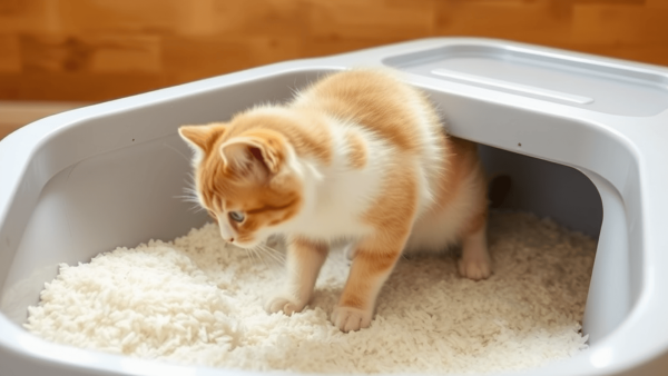 Introducing Rice as Litter and What to Expect