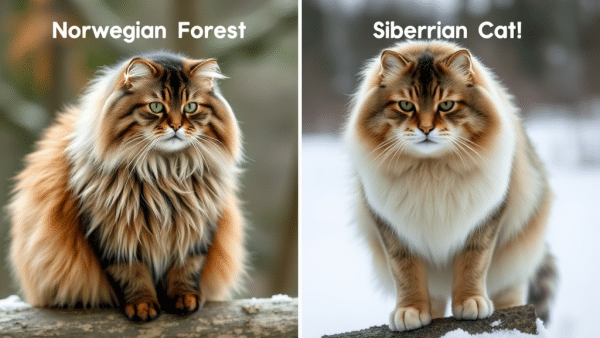 Norwegian Forest Cat vs. Siberian Cat
