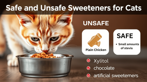 Safe Sweeteners for Cats