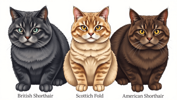 Short-Haired Double-Coated Cat Breeds