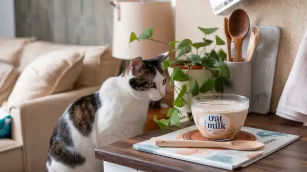 What to Do if Your Cat Drinks Oat Milk
